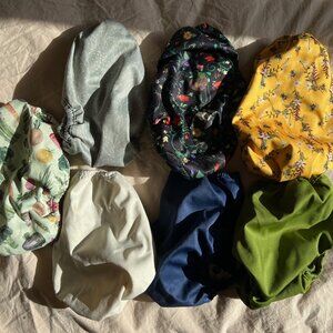 7 Petite Crown diaper shells